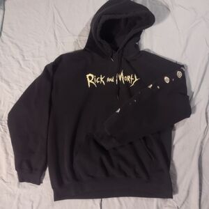 Rick and Morty Black Hoodie for Men